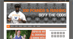 Desktop Screenshot of 300poundsandrunning.com